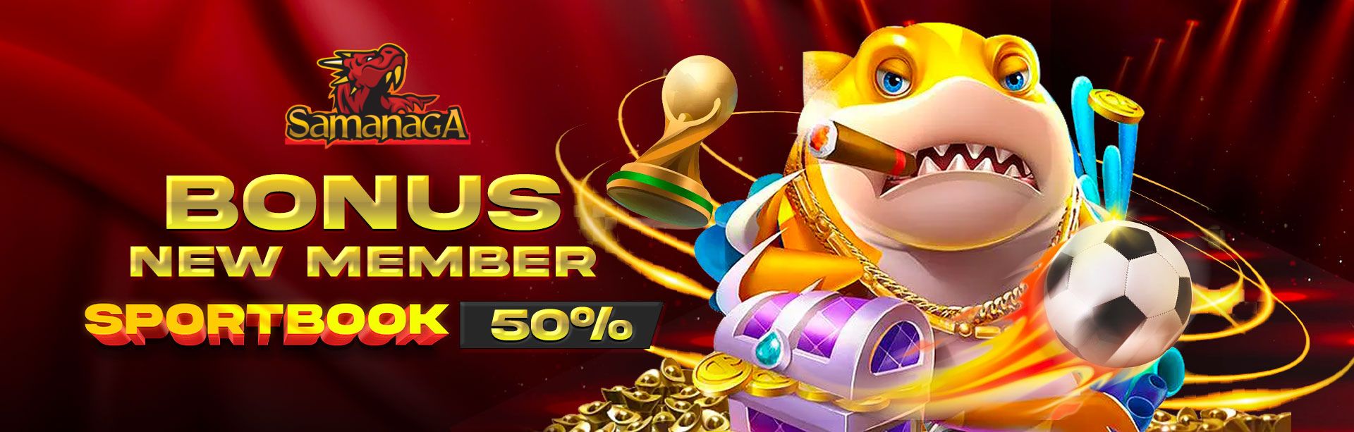 BONUS NEW MEMBER SPORTSBOOK TERBESAR 50%