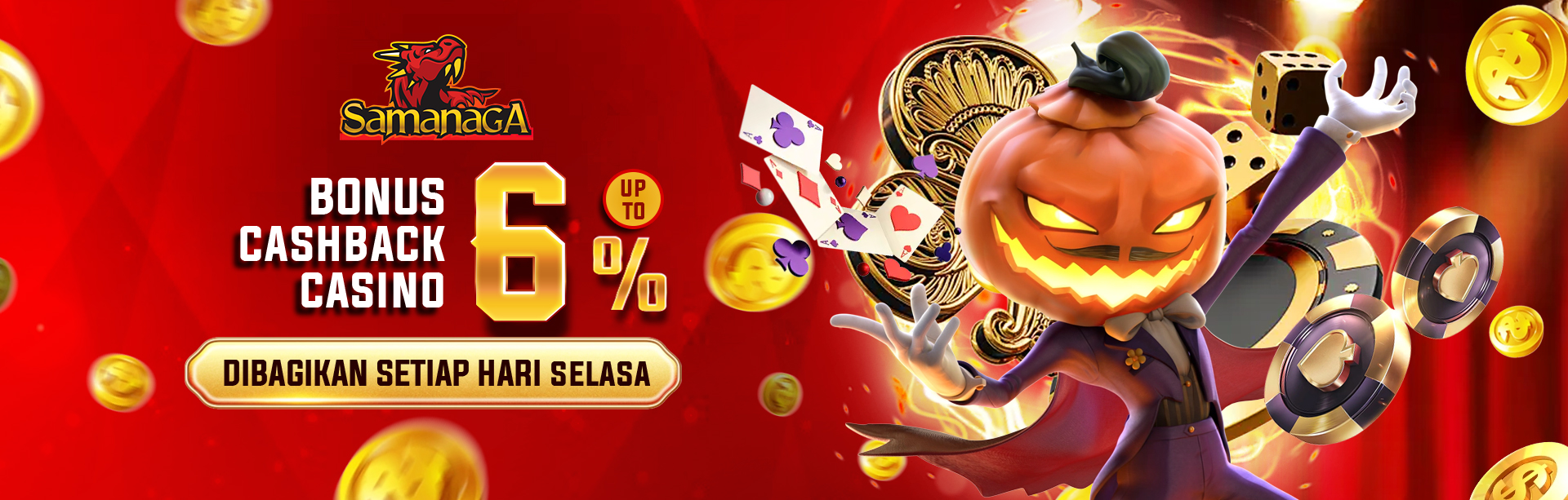 BONUS CASHBACK CASINO UP TO 6%