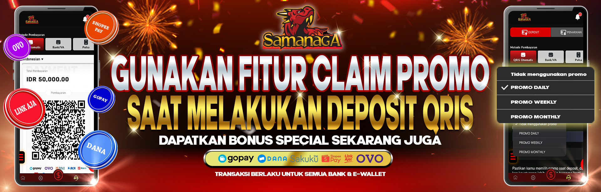 PROMO MENU DEPOSIT