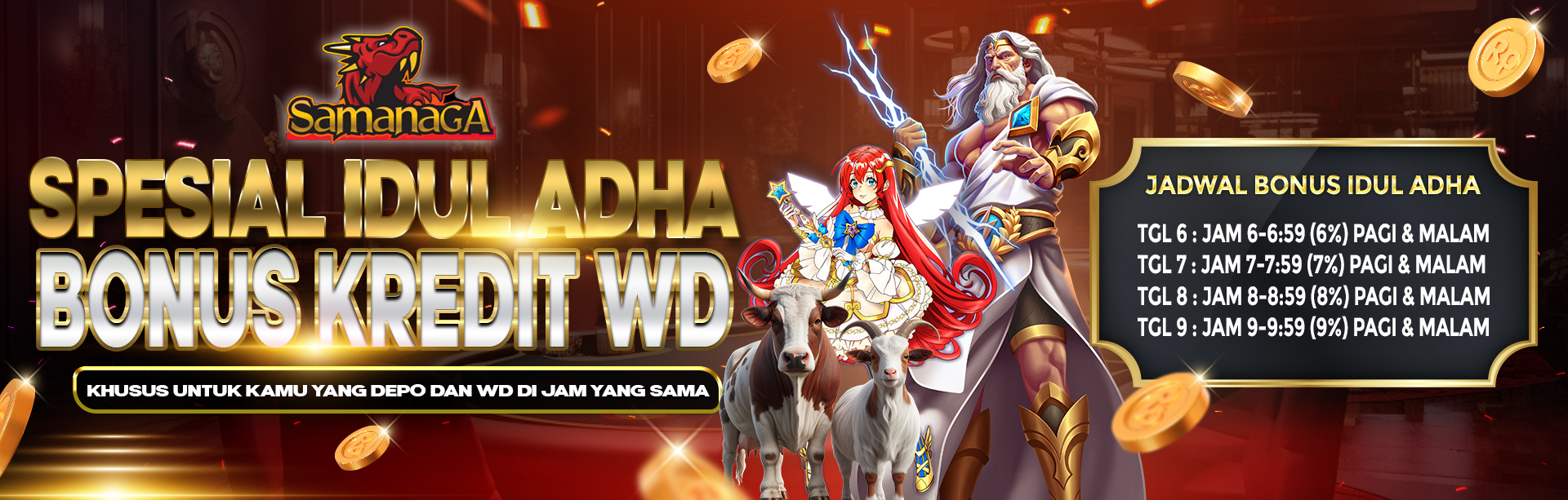 BONUS KREDIT IDUL ADHA