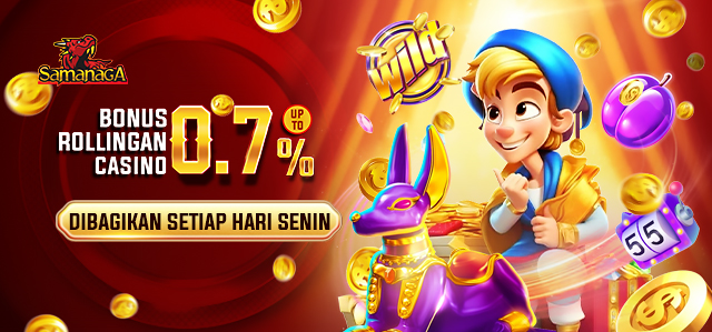 BONUS ROLLINGAN CASINO UP TO 0,7%