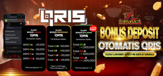 PROMO MENU DEPOSIT QRIS