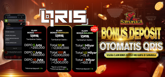 PROMO MENU DEPOSIT QRIS