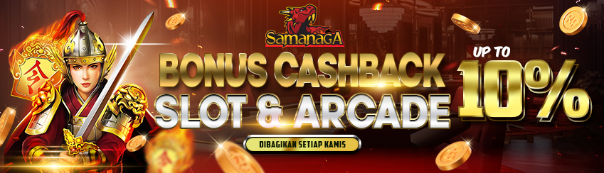 BONUS CASHBACK SLOT UP TO 10%