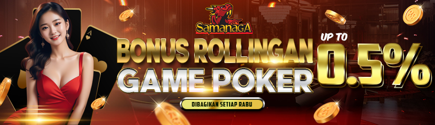 BONUS ROLLINGAN POKER UP TO 0,5%